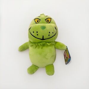 Dr. Suess How The Grinch Stole Christmas Green Plush Toy New With Tags